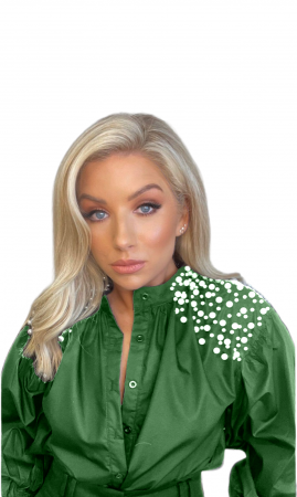 Bluze Dama - Bluza Dama cu Perle pe Umeri - Thea