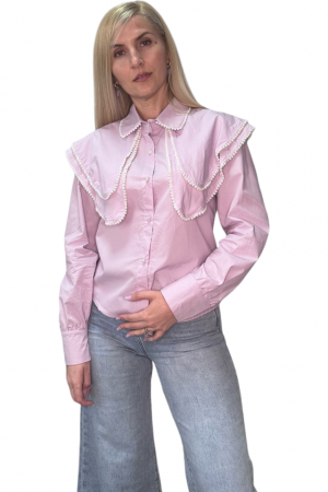 Bluze Dama - Bluza dama cu volane decorative - ZOE