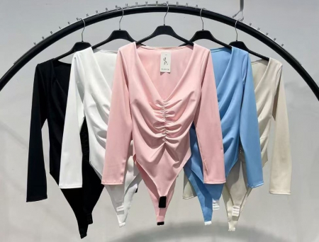 Body Dama - Body dama cu maneca lunga - ST19D1