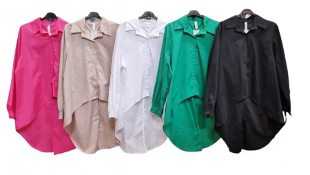 Bluze Dama - Camasa dama cu decupaj pe spate si fundite