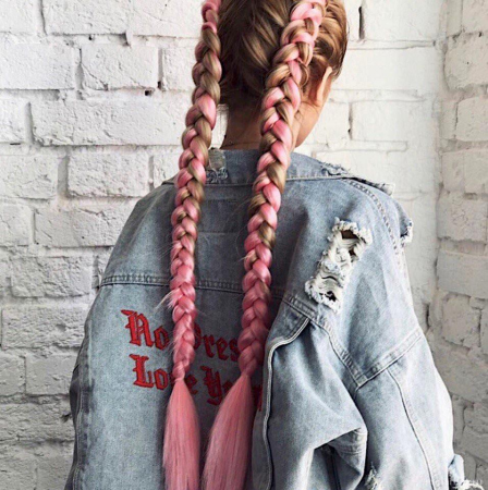 Extensii de par - Extensii de par in culori vibrante