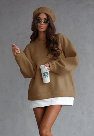 Pulovere Dama - Hanorac Dama Oversized - CHMS