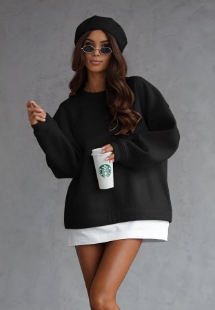 Pulovere Dama - Hanorac Dama Oversized - CHMS