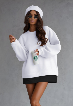 Pulovere Dama - Hanorac Dama Oversized - CHMS