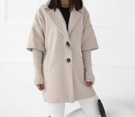 Jachete Dama - Jacheta Dama cu Maneca Tricotata