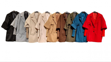 Paltoane Dama - Jacheta Dama cu Maneca Tricotata