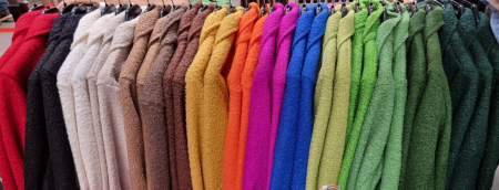 Jachete Dama - Palton Dama din Tesatura Tip Blanita Miel