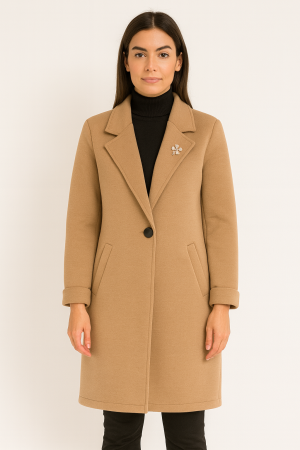 Jachete Dama - Palton dama LAMIA elegant, marime universala, culori multiple