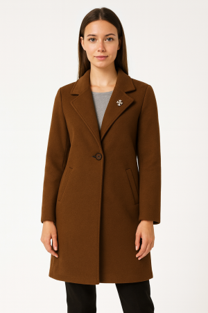 Jachete Dama - Palton dama LAMIA elegant, marime universala, culori multiple