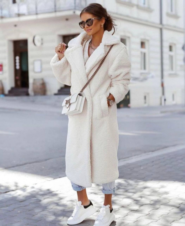 Paltoane Dama - Palton Dama Teddy Bear Baloo