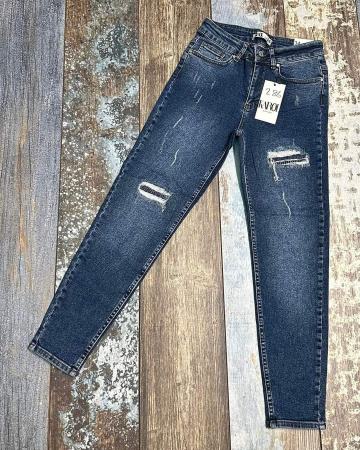 Pantaloni Dama Denim - Pantaloni lungi denim - Blugi Karol Conici