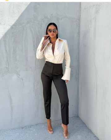 Pantaloni Lungi - Pantaloni lungi office Karol