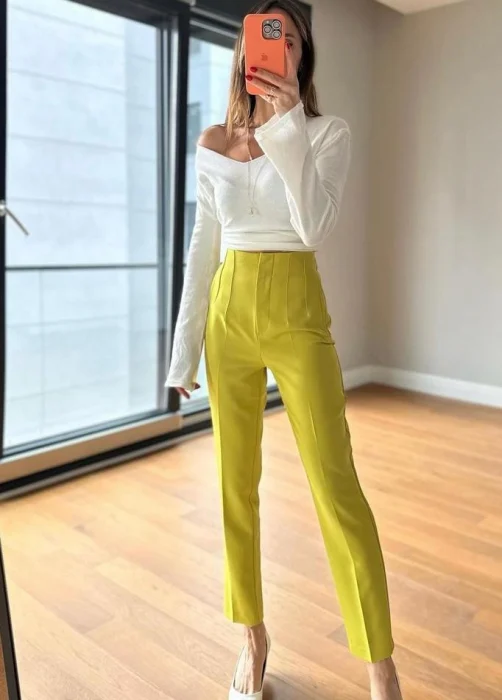 Pantaloni Lungi - Pantaloni lungi office Karol