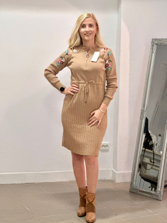 Rochii Dama - Rochie Dama cu Broderie Florala Raleigh