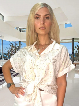 Bluze Dama - Camasa dama Pretty Woman insertii aurii