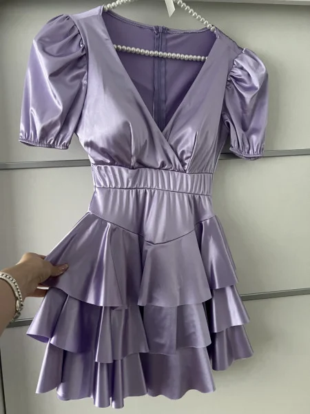 Rochii Dama - Rochie Dama Satin Baby Doll - Clara