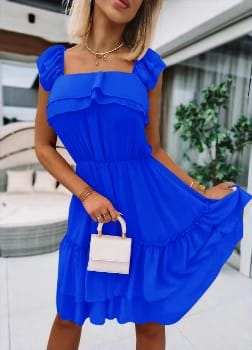 Rochii Dama - Rochie Dama Scurta - Mira