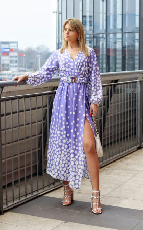 Rochii Dama - Rochie Dama Satin Midi - Buline