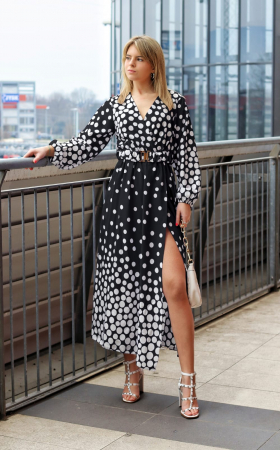 Rochii Dama - Rochie Dama Satin Midi - Buline