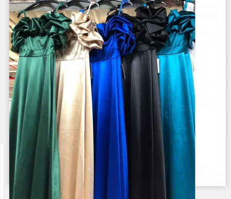 Rochii Dama - Rochie dama midi cu volane - Alesia