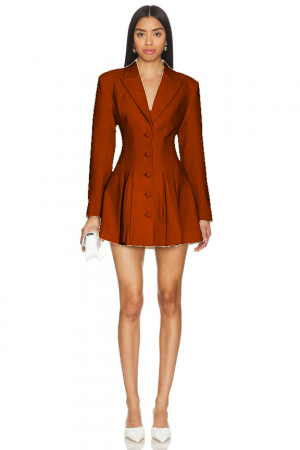 Rochii Dama - Rochie Daytona Blazer – Revere ascuțite, rochie-sacou - LGG