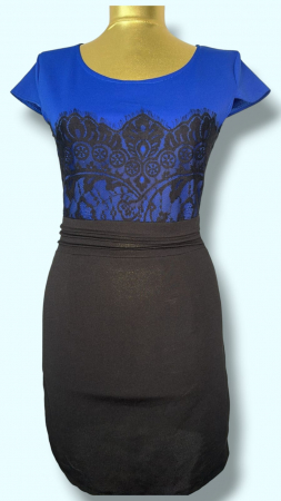 Rochii Dama - ROCHIE DIN VASCOZA CU DANTELA