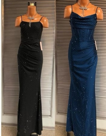 Rochii Dama - Rochie maxi Sparkle cu Corset - CHD1