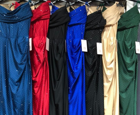 Rochii Dama - Rochie maxi Sparkle cu Corset - CHD1