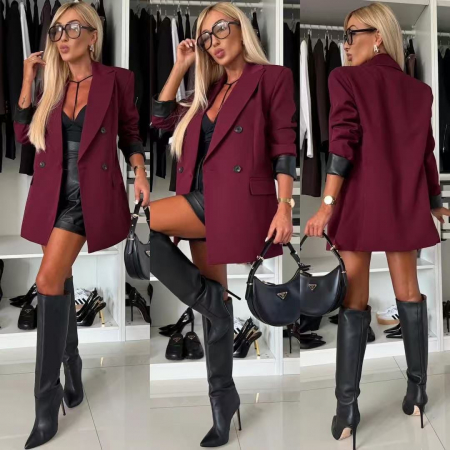 Rochii Dama - Rochie sacou lung eleganta Italia – marime universala