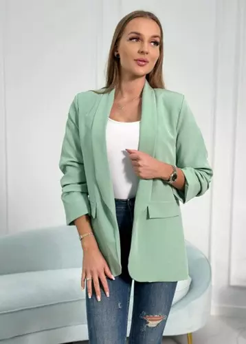 Sacouri Dama - Sacou Dama cu Buzunare Laterale - Denisse