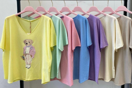 Tricouri Dama - Tricou Teddy Bear - HEB