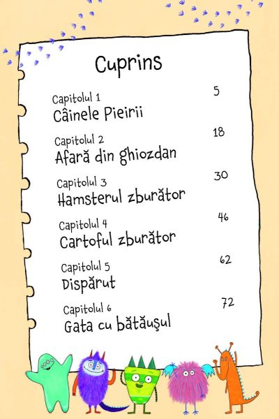 Billy si mini monstruletii: Monstruletii merg la scoala (Usborne) [4]