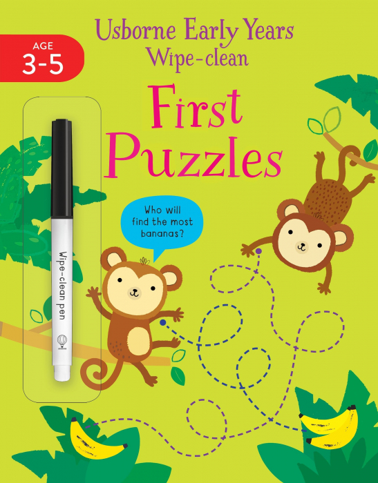 Caiet de activitati- Scrie si Sterge: Early Years Wipe-Clean First Puzzles [1]