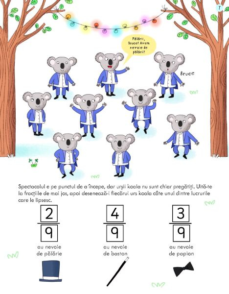 Caiete de activitati. Fractiile 7-8 ani (Usborne) [5]