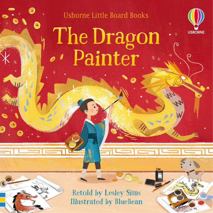 Carte cu pagini cartonate The Dragon Painter [1]