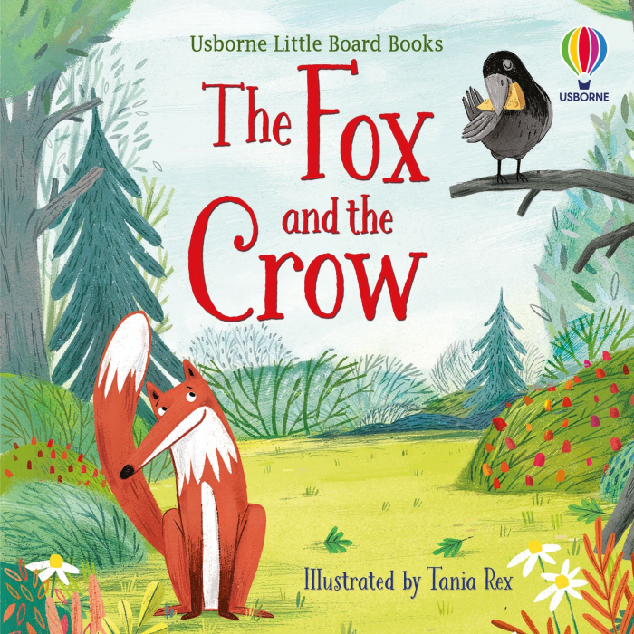 Carte cu pagini cartonate The Fox and the Crow [1]