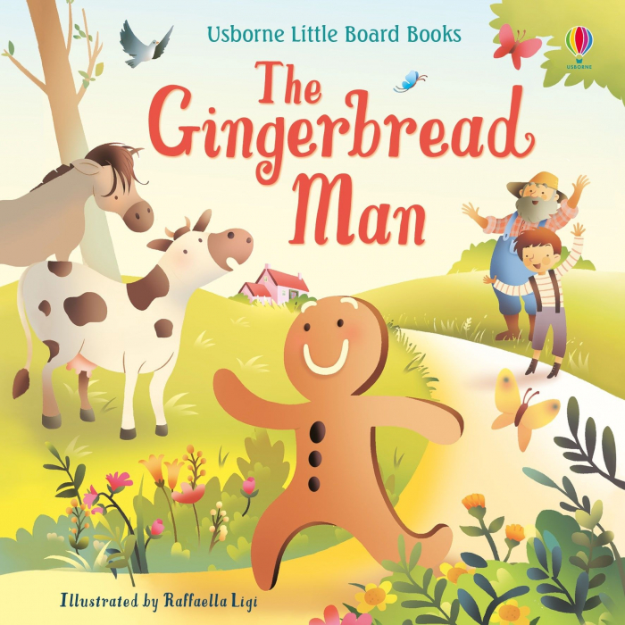 Carte cu pagini cartonate The Gingerbread Man [1]