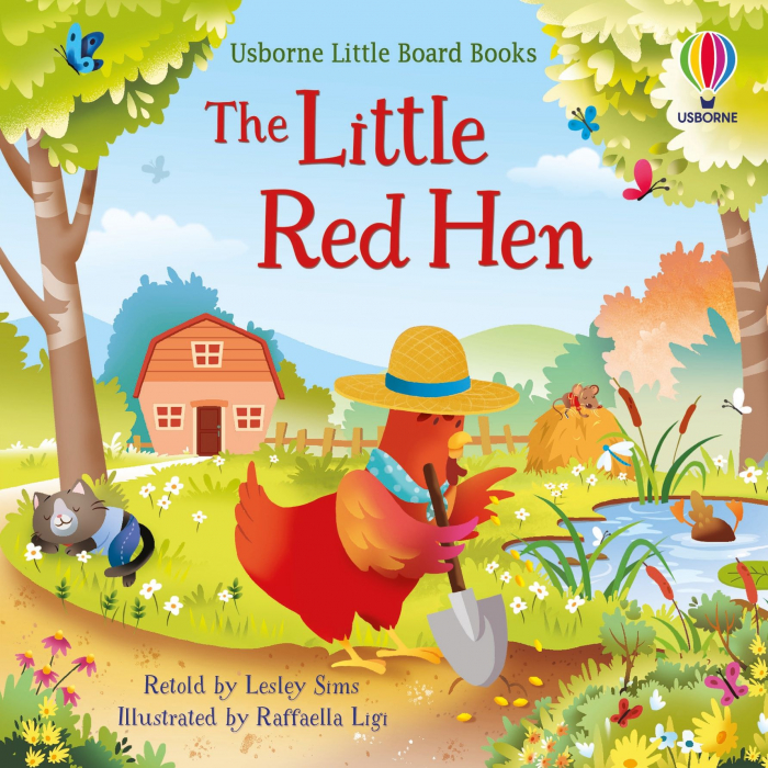 Carte cu pagini cartonate The Little Red Hen [1]