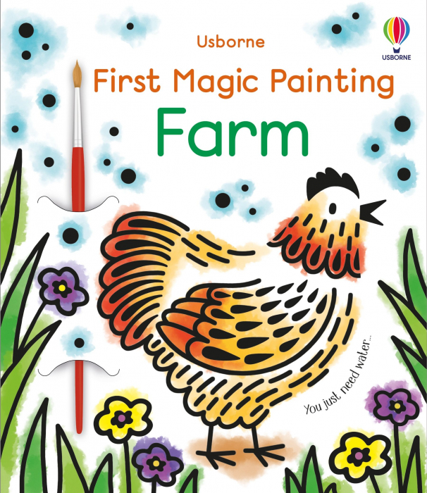 Carte de pictat cu apa, Ferma – First Magic Painting Farm [1]