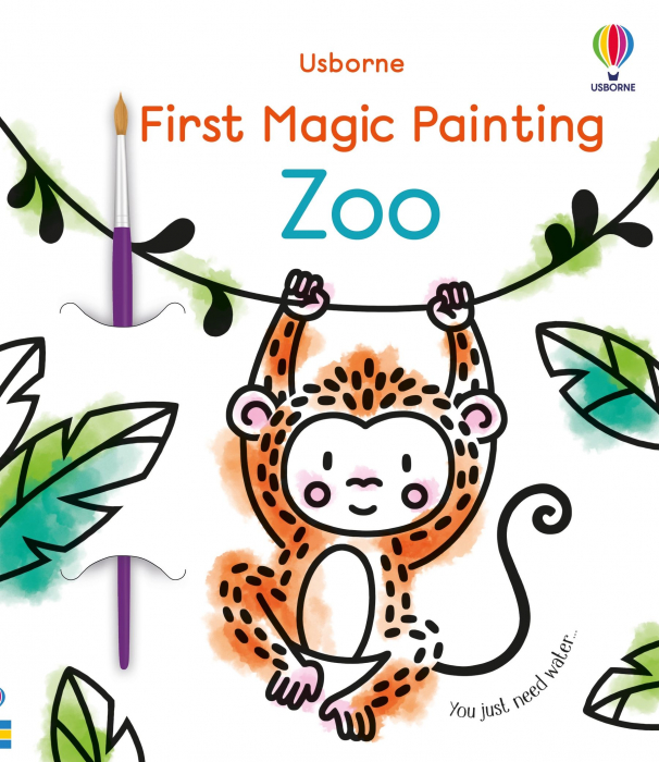 Carte de pictat cu apa, Zoo – First Magic Painting Zoo [1]