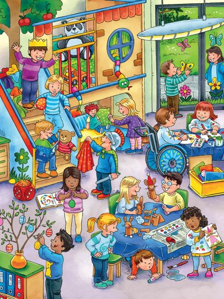 Cauta si gaseste. Unde este micul iepuras de plus? [5]