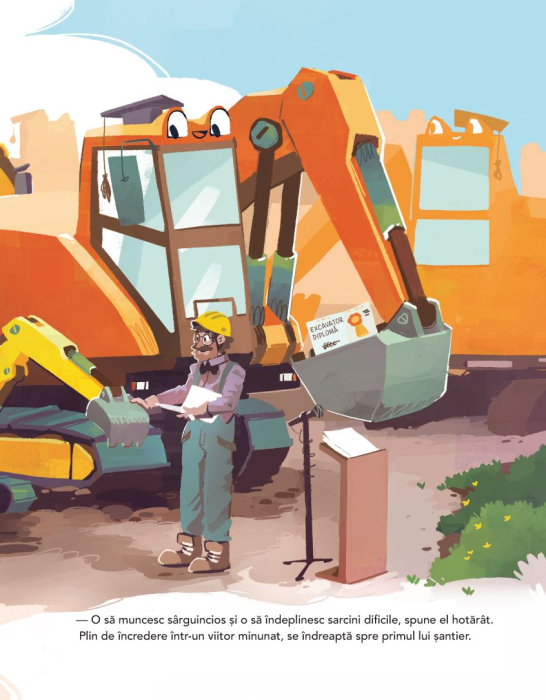 Excavatorul Benjamin carte pentru copii [6]