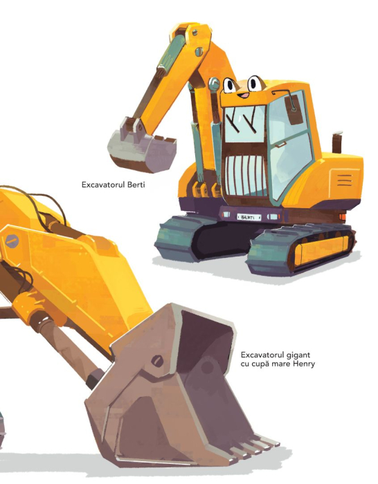 Excavatorul Benjamin carte pentru copii [4]