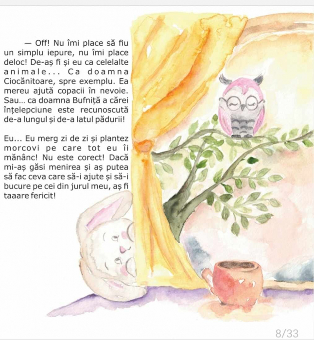 Iepurasul de Paste, Sara - Ioana Tolescu, editie bilingva romana-engleza, 28 pagini [3]