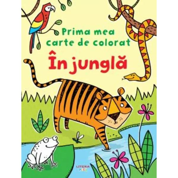 In jungla. Prima mea carte de colorat [1]