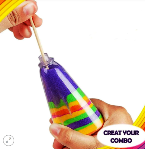 joc creativ sand art copii nisip colorat [3]