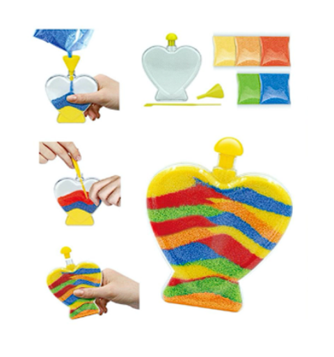 joc creativ sand art copii nisip colorat [2]