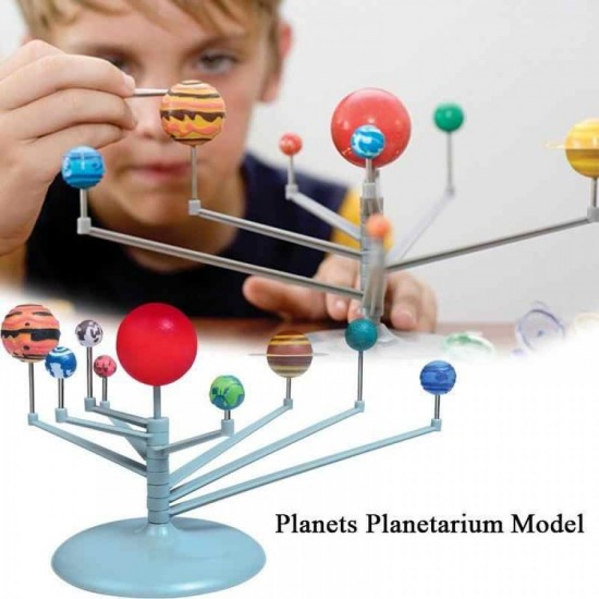 Joc de creativitate cu acuarele incluse- Sistemul solar Planetarium [4]