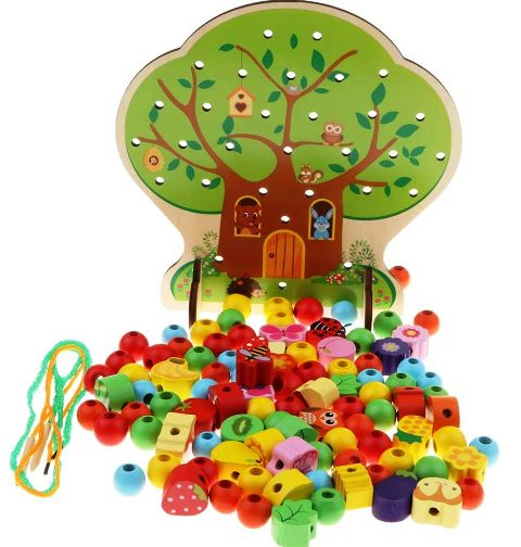 joc insiruit lemn montessori copac copii [2]