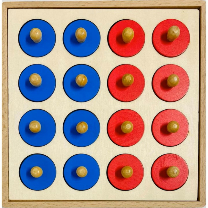 Joc de memorie din lemn Memory Chess, 5 planse si 16 pioni, + 3 ani [2]